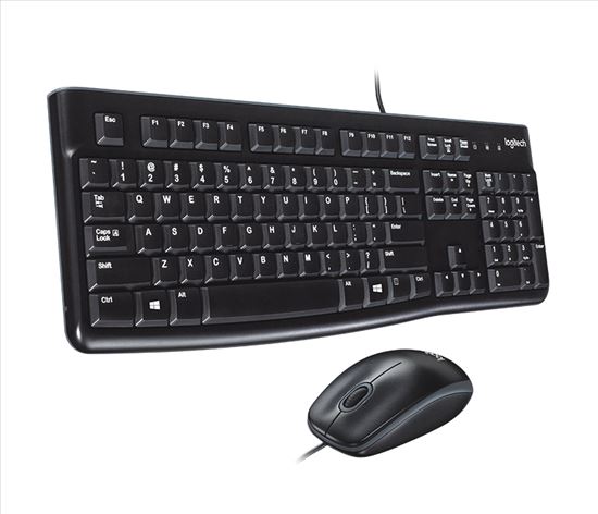 Logitech MK120 keyboard USB Black1