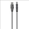 Belkin F3U154BT0.9M USB cable 35.4" (0.9 m) USB 2.0 USB A USB B Gray1