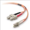 Belkin Multimode LC/SC Duplex MMF 16 m fiber optic cable 629.9" (16 m) Orange1