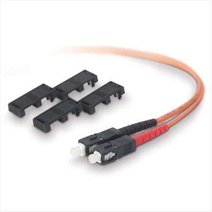 Belkin 5m SC - SC fiber optic cable 196.9" (5 m) OFC Orange1
