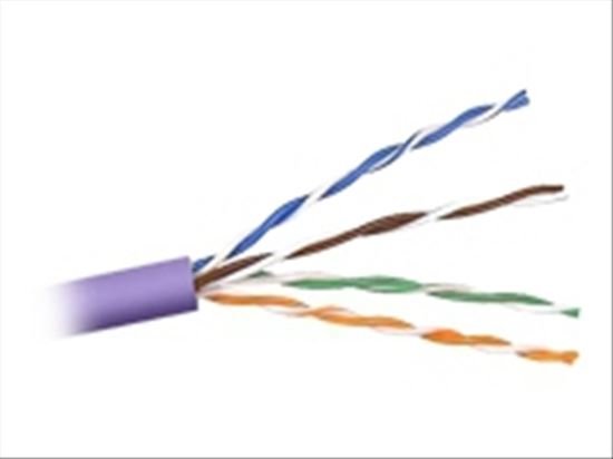 Belkin CAT6 Stranded Bulk Cable 500 ft networking cable Purple 6000" (152.4 m)1