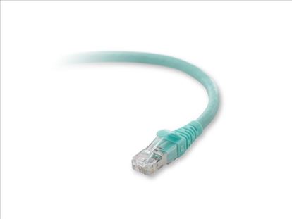 Belkin Cat. 6a Patch Cable, RJ-45 Male, RJ-45 Male, 3ft, Aqua networking cable 35.4" (0.9 m)1