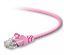 Belkin RJ45 CAT5e Patch Cable, Snagless Molded 1 ft networking cable Pink 12" (0.305 m)1