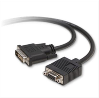 Belkin F2E0162-03-SV video cable adapter 35.4" (0.9 m) VGA (D-Sub) DVI-I Black1