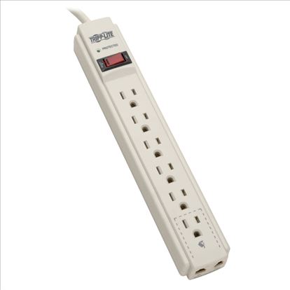 Tripp Lite TLP604TEL surge protector Gray 6 AC outlet(s) 120 V 47.2" (1.2 m)1