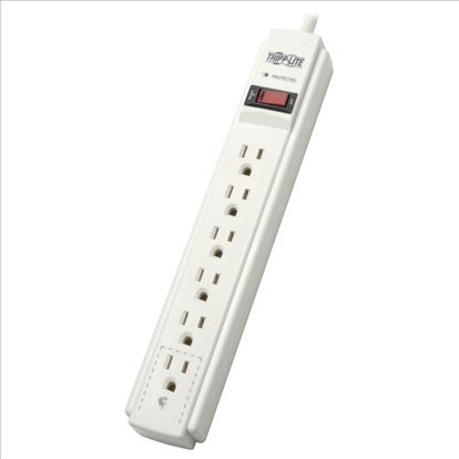 Tripp Lite TLP606 surge protector Gray 6 AC outlet(s) 120 V 70.9" (1.8 m)1