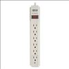 Tripp Lite TLP606 surge protector Gray 6 AC outlet(s) 120 V 70.9" (1.8 m)4