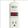 Tripp Lite TLP606 surge protector Gray 6 AC outlet(s) 120 V 70.9" (1.8 m)5