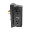 Tripp Lite TLP4BK surge protector Black 4 AC outlet(s) 120 V1