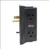 Tripp Lite TLP4BK surge protector Black 4 AC outlet(s) 120 V5