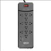 Tripp Lite TLP128TTUSBB surge protector Black 12 AC outlet(s) 110 - 125 V 96.1" (2.44 m)5