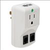 Tripp Lite TRAVELCUBE surge protector White 1 AC outlet(s) 120 V1