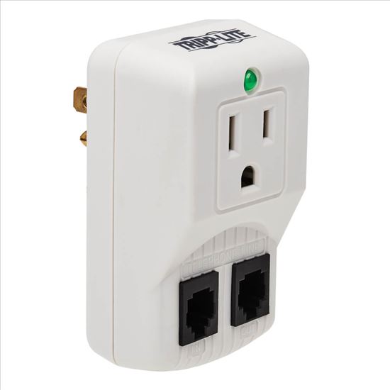 Tripp Lite TRAVELCUBE surge protector White 1 AC outlet(s) 120 V1