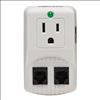 Tripp Lite TRAVELCUBE surge protector White 1 AC outlet(s) 120 V3