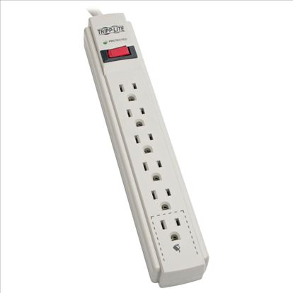 Tripp Lite TLP608 surge protector Gray 6 AC outlet(s) 120 V 96.1" (2.44 m)1