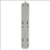 Tripp Lite TLP608 surge protector Gray 6 AC outlet(s) 120 V 96.1" (2.44 m)2