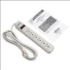 Tripp Lite TLP608 surge protector Gray 6 AC outlet(s) 120 V 96.1" (2.44 m)8