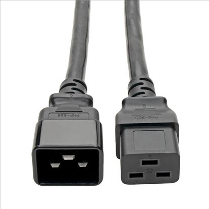 Tripp Lite P036-002 power cable Black 24" (0.61 m) C19 coupler C20 coupler1