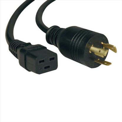 Tripp Lite P045-010 power cable Black 120.1" (3.05 m) C19 coupler NEMA L5-20P1