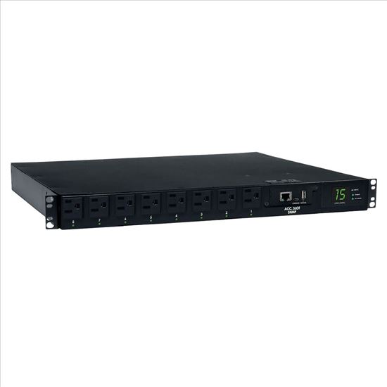 Tripp Lite PDUMH15ATNET power distribution unit (PDU) 8 AC outlet(s) 1U Black1