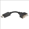 Tripp Lite P134-000 video cable adapter 5.91" (0.15 m) Displayport DVI-I Black2