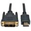Tripp Lite P566-016 video cable adapter 189" (4.8 m) HDMI DVI-D Black1