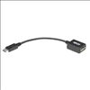 Tripp Lite P134-06N-VGA video cable adapter 5.91" (0.15 m) DisplayPort HD15 Black5