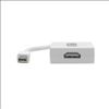 Tripp Lite P137-06N-HDMI video cable adapter 600" (15.2 m) Mini DisplayPort White3