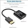 Tripp Lite P134-06N-VGA-V2 video cable adapter 5.91" (0.15 m) DisplayPort VGA (HD15) Black3