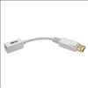 Tripp Lite P134-06N-MDP DisplayPort cable 7.87" (0.2 m) Mini DisplayPort White2