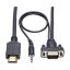 Picture of Tripp Lite P566-006-VGA-A video cable adapter 70.9" (1.8 m) HDMI HD15 + 3.5 mm Black