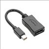 Tripp Lite P139-06N-DP4K6B DisplayPort cable 7.87" (0.2 m) Mini DisplayPort Black1