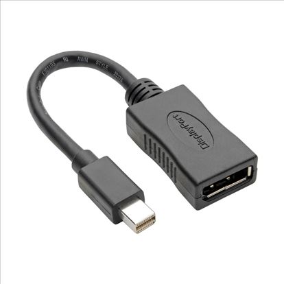 Tripp Lite P139-06N-DP4K6B DisplayPort cable 7.87" (0.2 m) Mini DisplayPort Black1