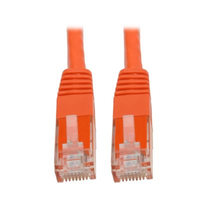 Picture of Tripp Lite N200-050-OR networking cable Orange 600" (15.2 m) Cat6 U/UTP (UTP)
