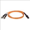 Tripp Lite N308-05M fiber optic cable 196.9" (5 m) MT-RJ 2x ST OFNR Black, Orange1