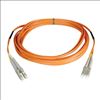 Tripp Lite N320-06M fiber optic cable 236.2" (6 m) 2x LC OFNR Gray, Orange1