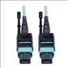 Tripp Lite N844-02M-12-P fiber optic cable 72" (1.83 m) MTP OM3 Black, Turquoise1