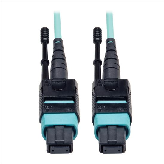 Tripp Lite N844-02M-12-P fiber optic cable 72" (1.83 m) MTP OM3 Black, Turquoise1