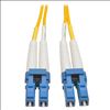 Tripp Lite LC/LC, 8.3/125, 26 ft fiber optic cable 315" (8 m) Yellow1