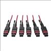 Tripp Lite N858-61M-3X8-MG fiber optic cable 2401.6" (61 m) MTP OM4 Black, Magenta1