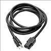 Tripp Lite P007-010 power cable Black 120.1" (3.05 m) NEMA 5-15P C13 coupler2