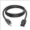 Tripp Lite P007-006 power cable Black 72" (1.83 m) NEMA 5-15P C13 coupler2