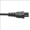 Tripp Lite P058-006 power cable Black 72" (1.83 m) CEE7/7 C5 coupler4