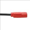 Tripp Lite P004-004-RD power cable Black, Red 47.2" (1.2 m) C14 coupler C13 coupler4