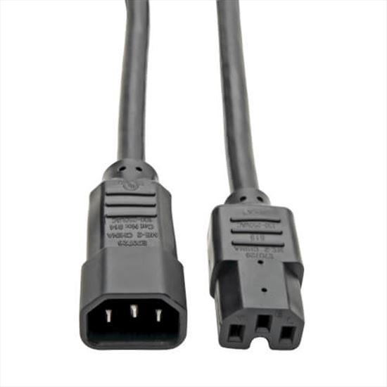 Tripp Lite P018-002 power cable Black 24" (0.61 m) C14 coupler C15 coupler1