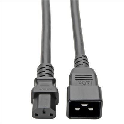 Tripp Lite P032-003 power cable Black 39.4" (1 m) C13 coupler C20 coupler1