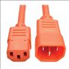 Tripp Lite P004-002-AOR power cable Orange 23.6" (0.6 m) C13 coupler C14 coupler1