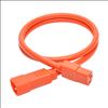 Tripp Lite P005-003-AOR power cable Orange 35.4" (0.9 m) C14 coupler C13 coupler2