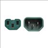 Tripp Lite P018-002-AGN power cable Green 23.6" (0.6 m) C14 coupler C15 coupler3