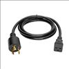 Tripp Lite P040-006 power cable Black 72" (1.83 m) C19 coupler NEMA L6-20P2
